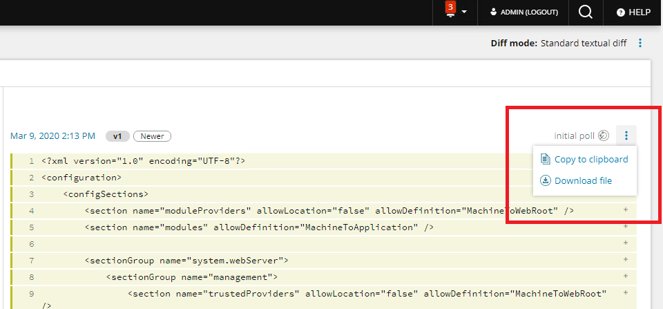 Copy to clipboard or download file